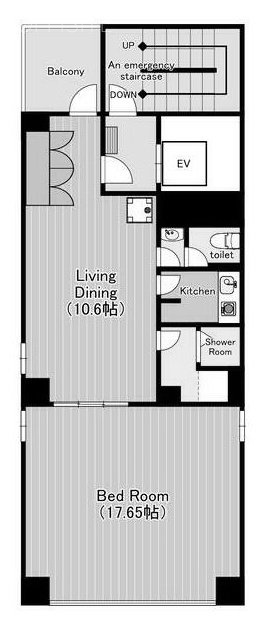 緑町塚本ビル7F 間取り図