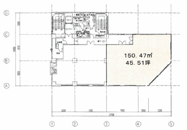 あいおいニッセイ同和損保船橋ビル9F 間取り図