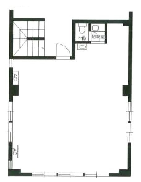 川島ビル301 間取り図