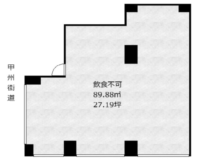 メゾン内田ビル1F 間取り図