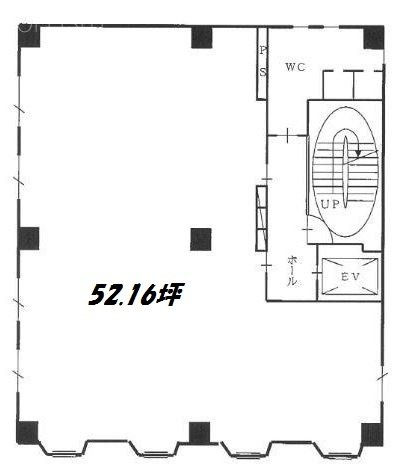 西山興業ソシアルビル5F 間取り図