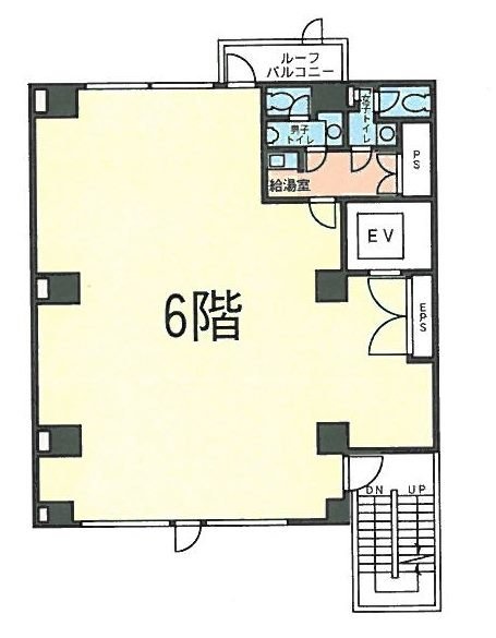 BOXRAKIBA(ボクサールアキバ)6F 間取り図