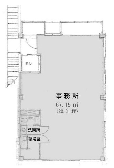 網野ビル2F 間取り図