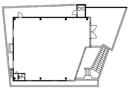 表参道LHビル1F 間取り図
