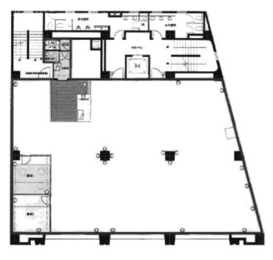 常陽上野ビル4F 間取り図