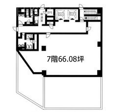 高輪台グリーンビル7F 間取り図