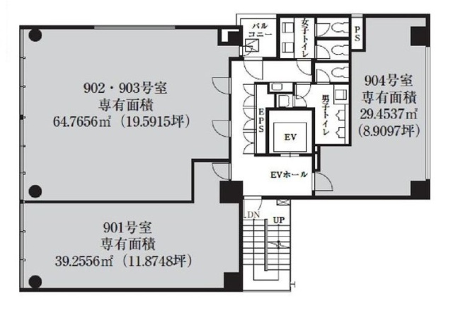 VORT平河町901 間取り図