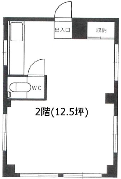 NKビル2F 間取り図