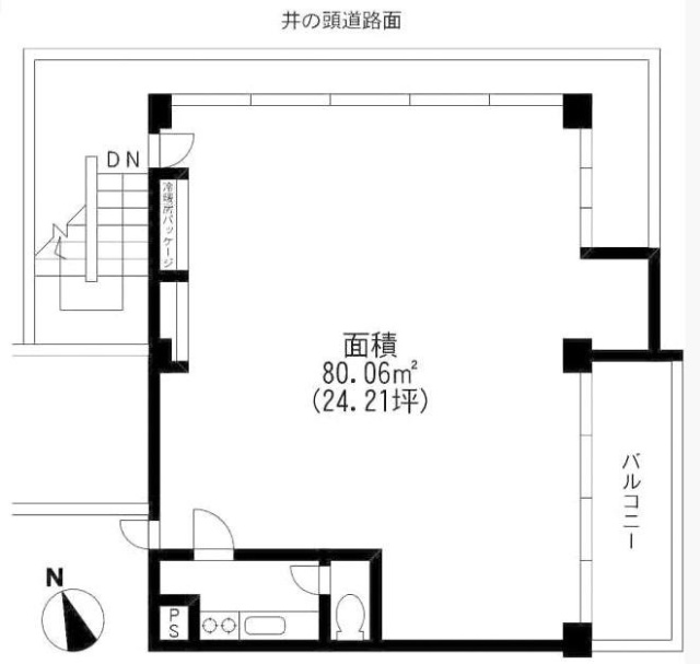 パークヴィラ吉祥寺ビル201 間取り図