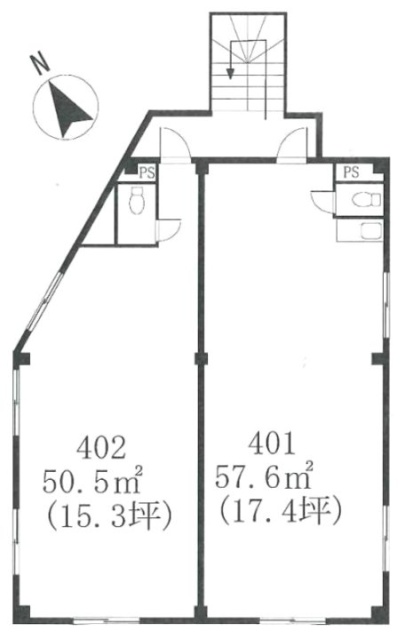 いずみビル401 間取り図