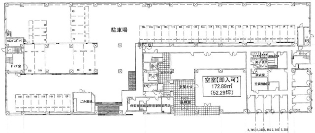 住友生命清澄パークビル1F 間取り図