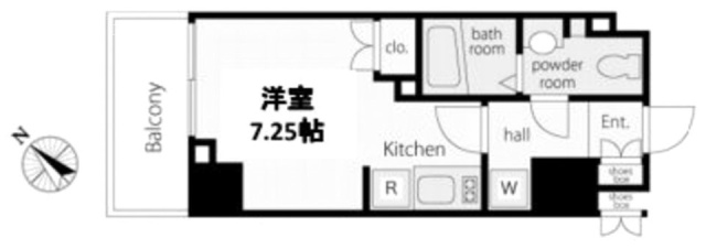 VORT渋谷松濤residence502 間取り図