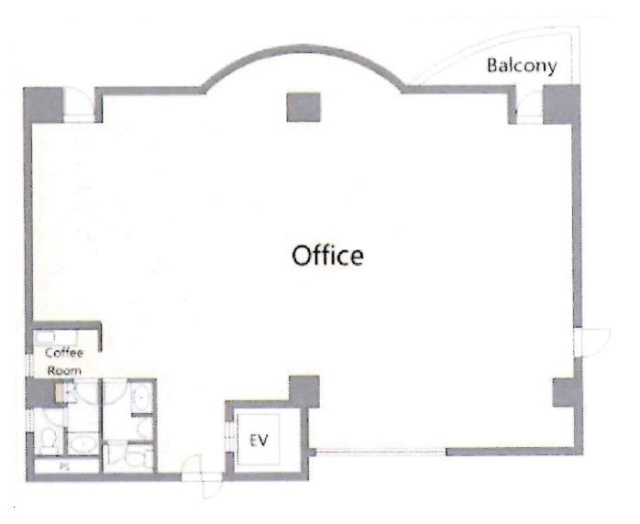 リードシー東上野ビル5F 間取り図