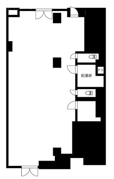 フドウ八丁堀ハイツ1F 間取り図