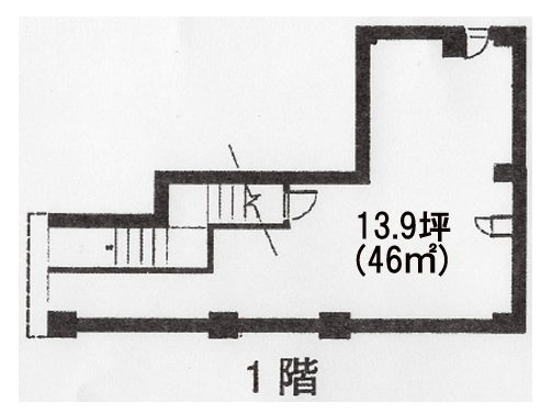 TC第28ビル1F 間取り図