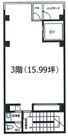 アーツショップビル3F 間取り図