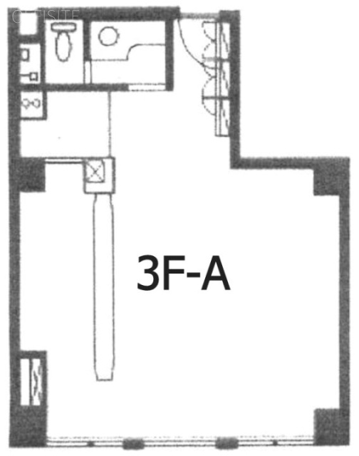 赤坂SKビルA 間取り図