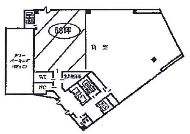 Daiwa渋谷宮益坂ビル6F 間取り図