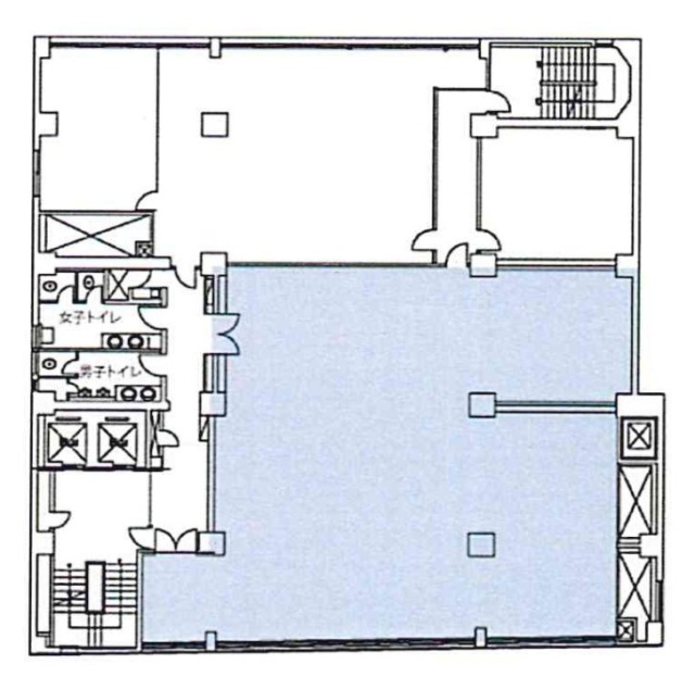 浜松町清和ビル2F 間取り図