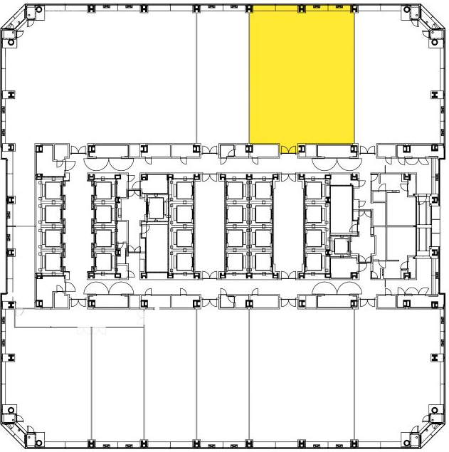 晴海アイランドトリトンスクエアオフィスタワーY棟3 間取り図