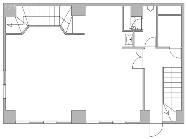 寺本ビル1F 間取り図