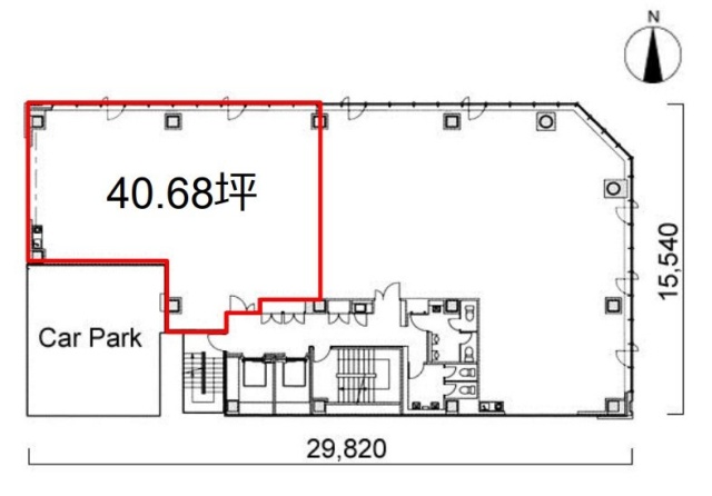 MLJ丸の内ビル5F 間取り図