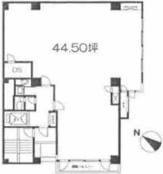 保科(ほしな)ビル3F 間取り図