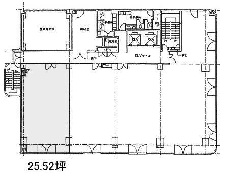 日本生命本厚木ビル4F 間取り図