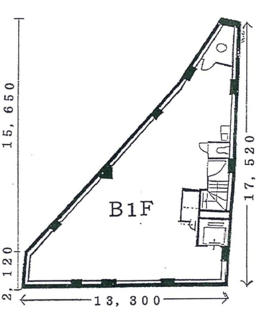 第79東京ビルB1F 間取り図