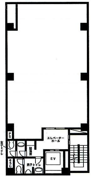 銀座堀ビル4F 間取り図