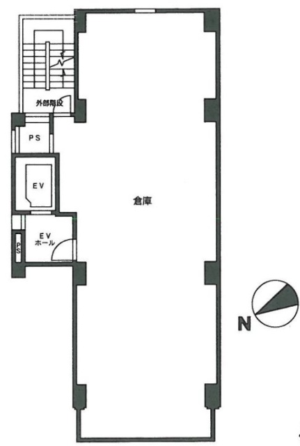 BRICK GATE日本橋B1F 間取り図