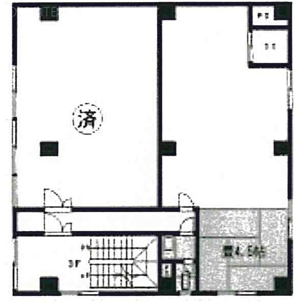 折原ビル3F 間取り図