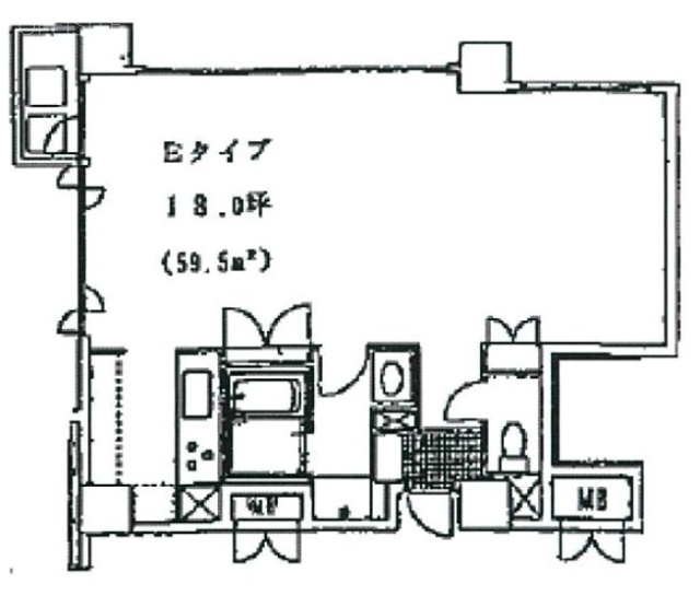 DSビル1005 間取り図