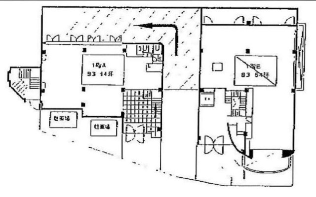 サクセス高田馬場ビル1F 間取り図