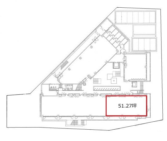 クエストコート原宿205・206 間取り図