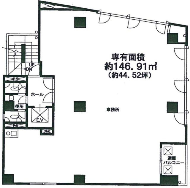 The Corner SHINJUKU3F 間取り図