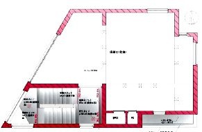 FABRIC Nakameguro3F 間取り図