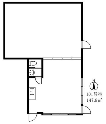 メゾンサトウ101 間取り図