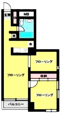 MT COURT301 間取り図