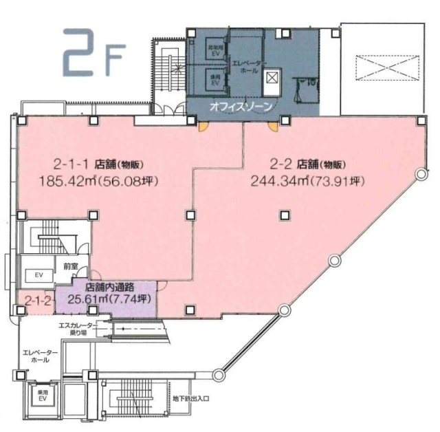 新四curumuビル2-2 間取り図