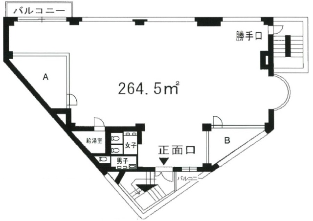 THビル2F 間取り図