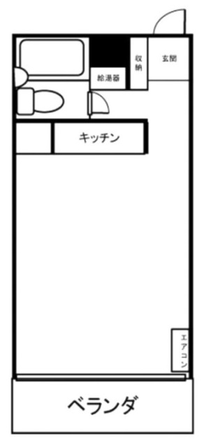 ドルミ原宿202 間取り図