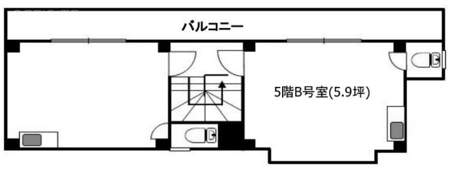 江藤ビルB 間取り図