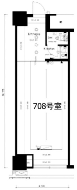 theSOHO708 間取り図