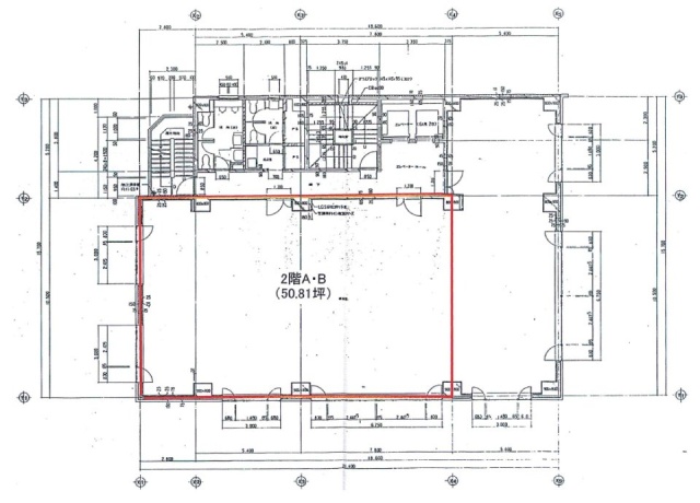 第一中央ビル2F 間取り図