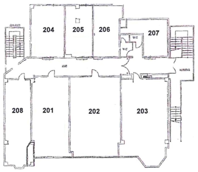 港南台212ビル201 間取り図