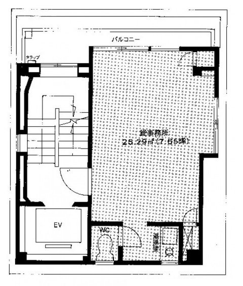 京橋三貴ビル5F 間取り図