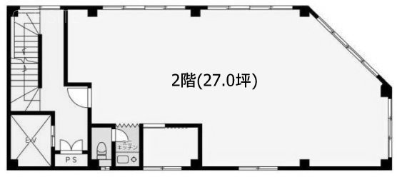 長谷川ビル3F 間取り図