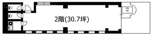 トウセン関町ビル2F 間取り図