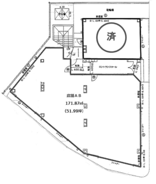 コンフォールビルAB 間取り図
